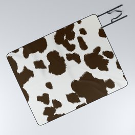 cow print Picnic Blanket