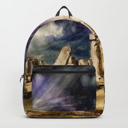 Stone Henge by John Constable Backpack