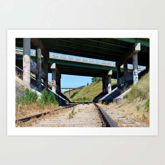 Under An Open Sky Art Print