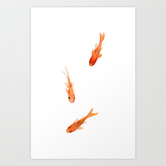 Goldfish Art Print