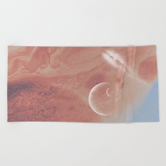 Fantastic Space Beach Towel