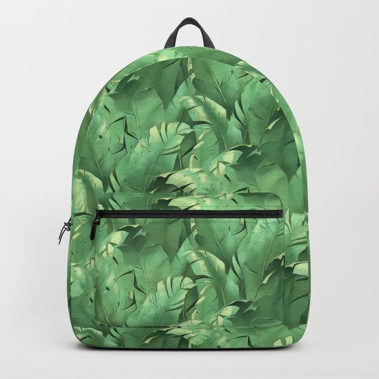 Banana leaves V Backpack