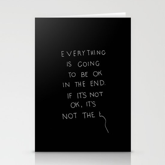 It Is OK Stationery Cards
