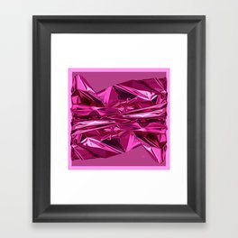 mmp - Pink Framed Art Print