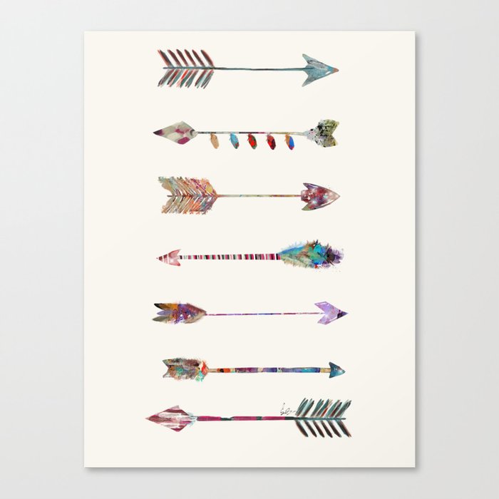 seven arrows Canvas Print by bri.buckley | Society6