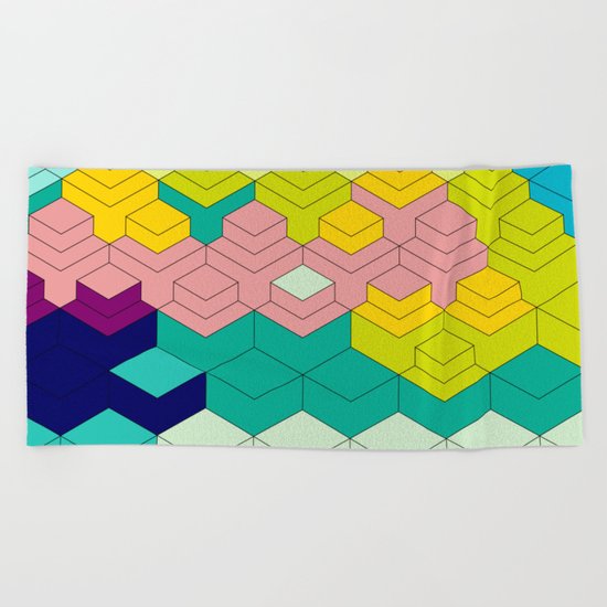 Eighties Beach Towel