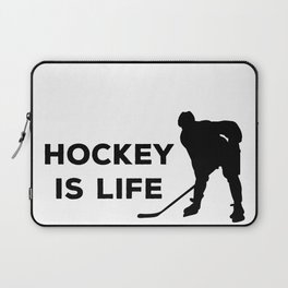 Hockey Is Life Laptop Sleeve