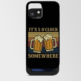 Funny Beer Lover Saying iPhone Card Case