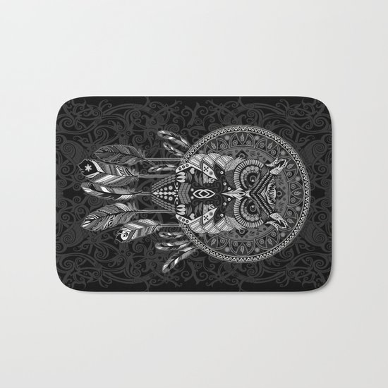 Indian Native OwL Dream Catcher iPhone 4 4s 5 5s 5c, ipod, ipad, pillow case and tshirt Bath Mat
