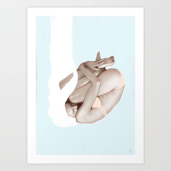 Floating Art Print