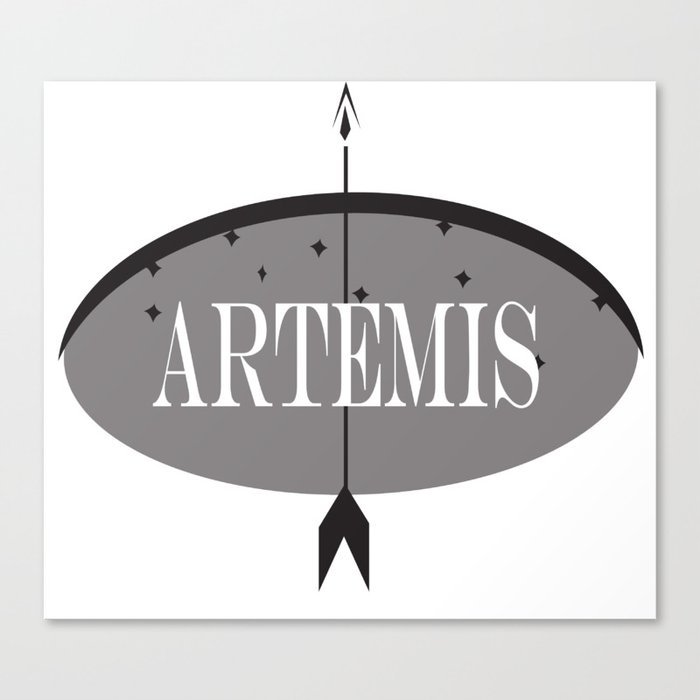 Artemis Logo Canvas Print