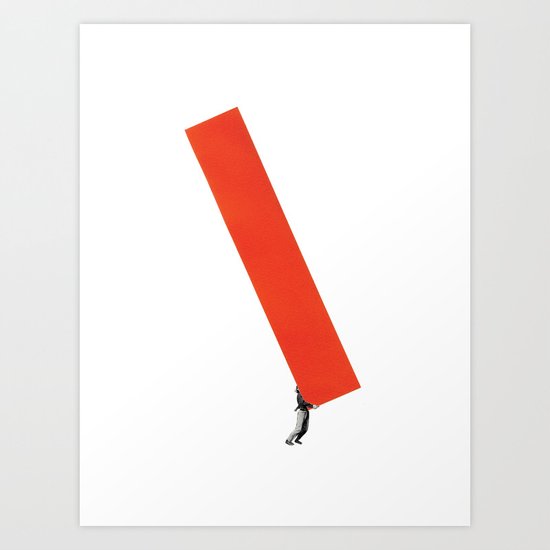 Heavy Construction Art Print