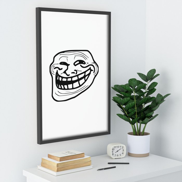 Troll Face Posters Online - Shop Unique Metal Prints, Pictures, Paintings