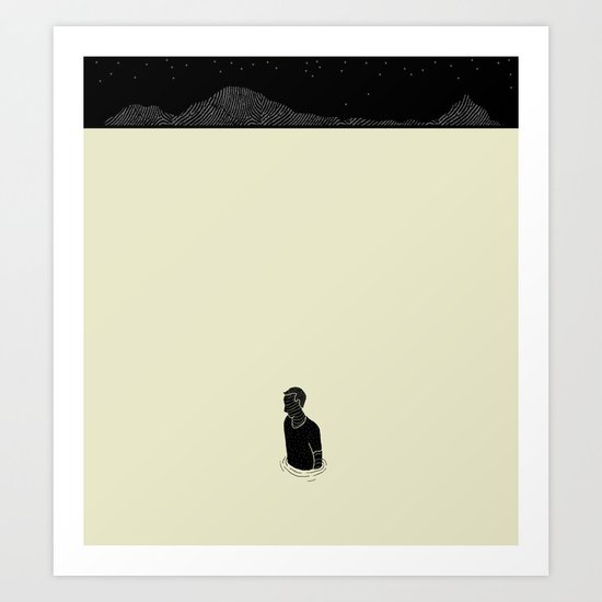Alone Art Print