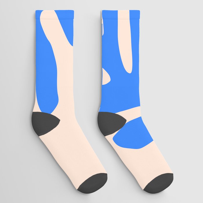 Henri Matisse - Leaves - Blue Socks
