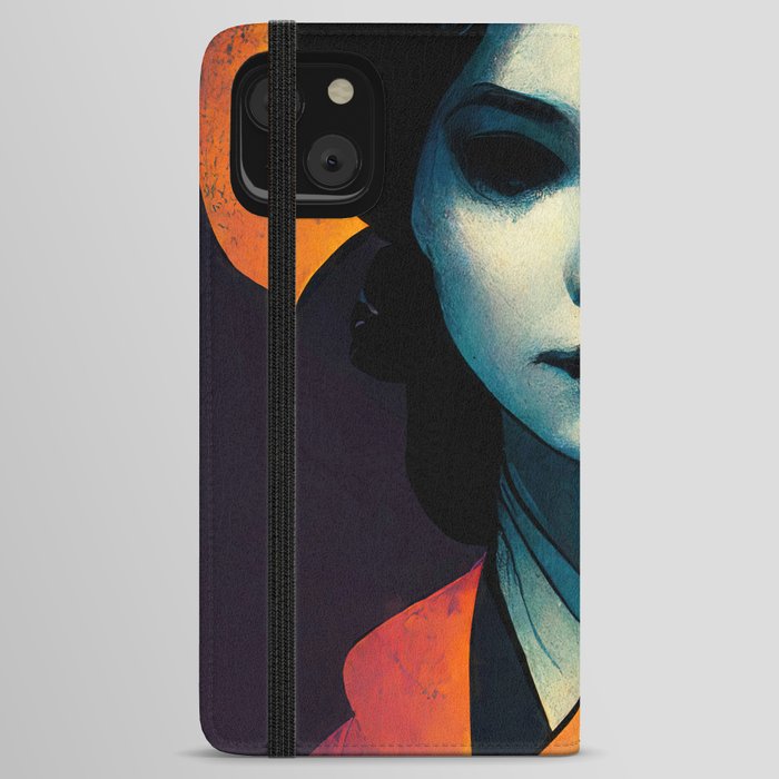 The Ancient Spirit of the Geisha iPhone Wallet Case