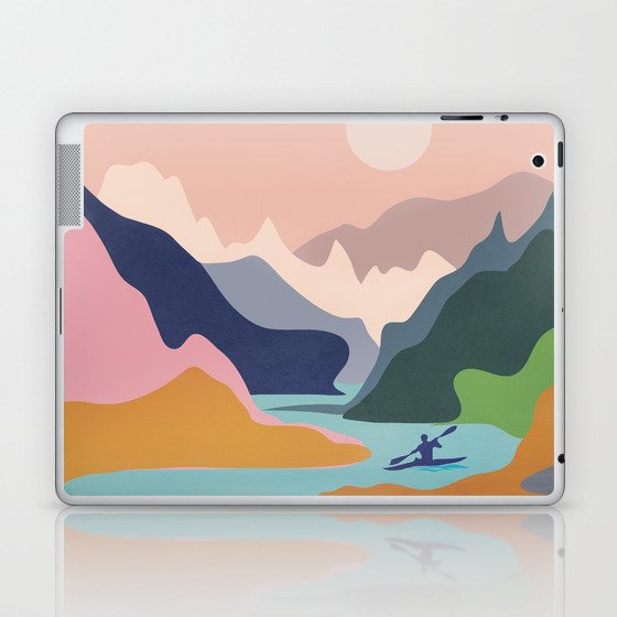 River Canyon Kayaking Laptop & iPad Skin