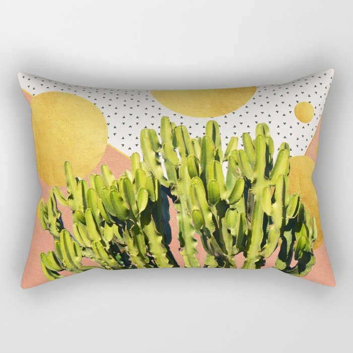 Cactus Dream #society6 #decor #buyart Rectangular Pillow