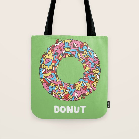 Donut Tote Bag