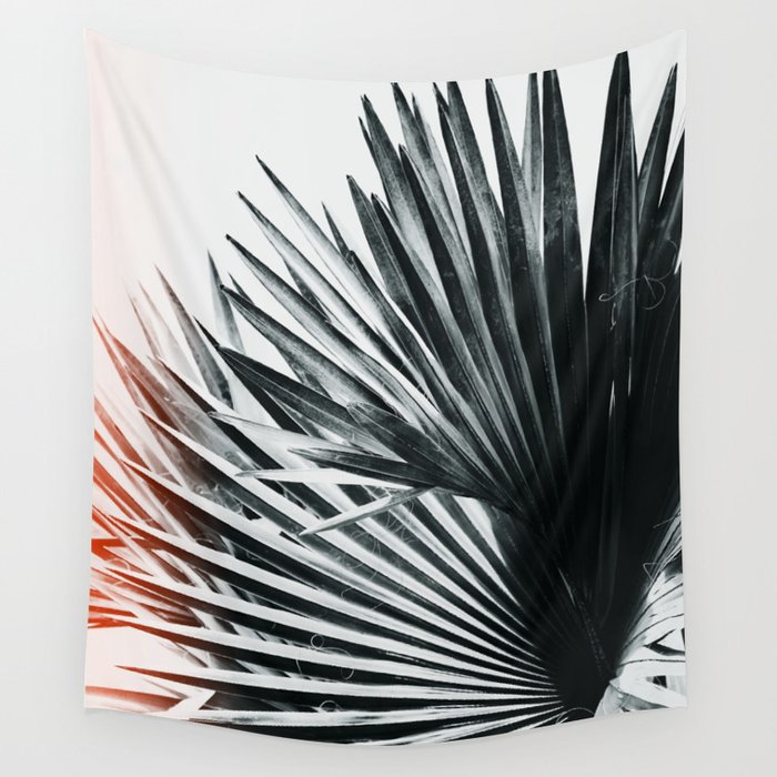Flare #2 - Modern Tropical Print Wall Tapestry