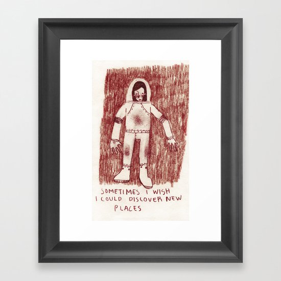 Discover Framed Art Print
