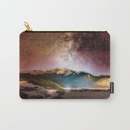 Milky Way Grainy Detail // Amazing Shot of the Galaxy in Colorado Long Exposure Star Gazing Photo Carry-All Pouch