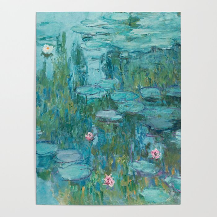 Monet - Water Lilies Poster