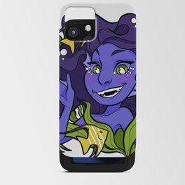 Kelp Forest Girl iPhone Card Case