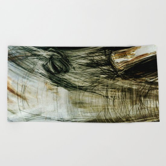 African Elephant Beach Towel