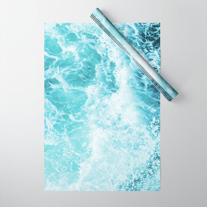 Perfect Sea Waves Wrapping Paper