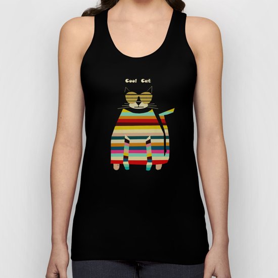 cool cat Unisex Tank Top