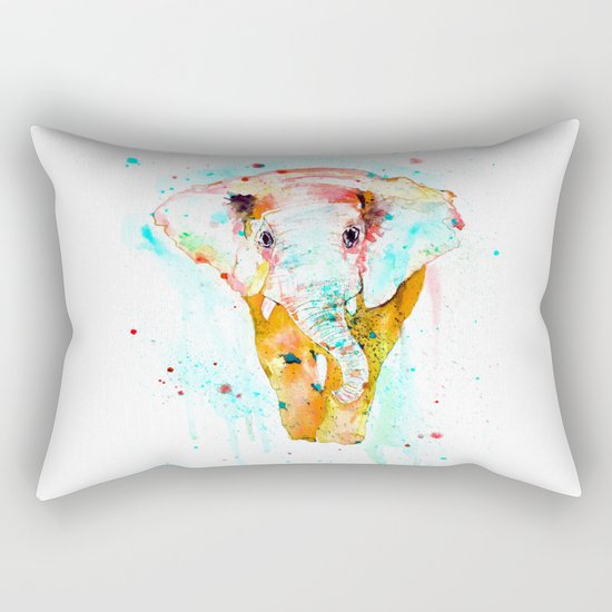 Elephant Rectangular Pillow