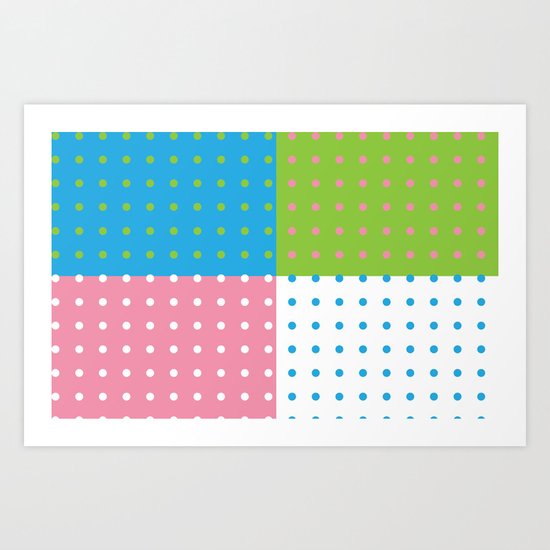Ditzy Art Print