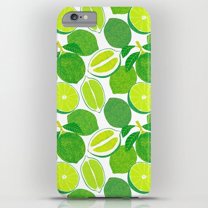 lime harvest iphone case