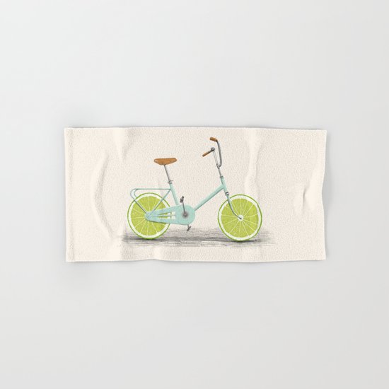 Acid (Blue) Hand & Bath Towel
