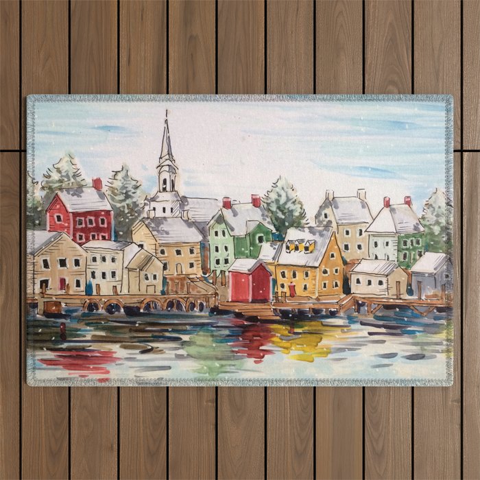 Portsmouth, New Hampshire Outdoor Rug