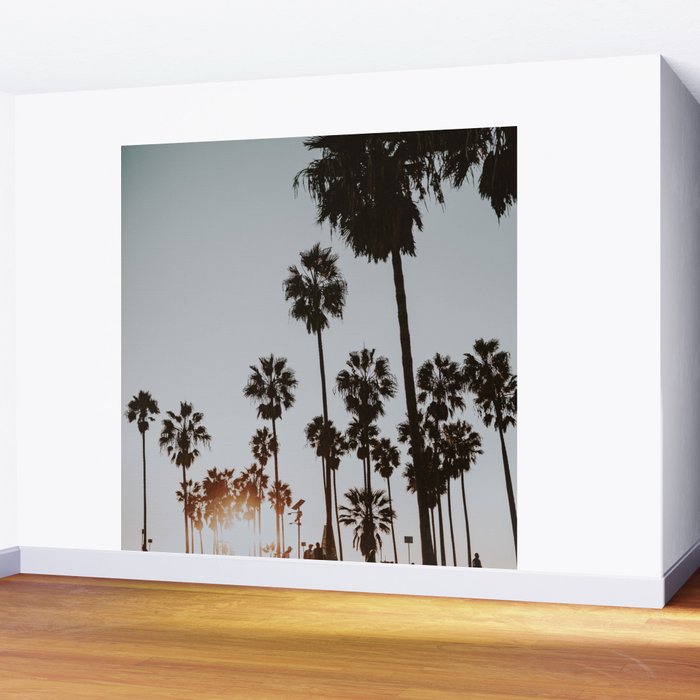 Palm Trees Vi Venice Beach California Wall Mural By Mauikauai