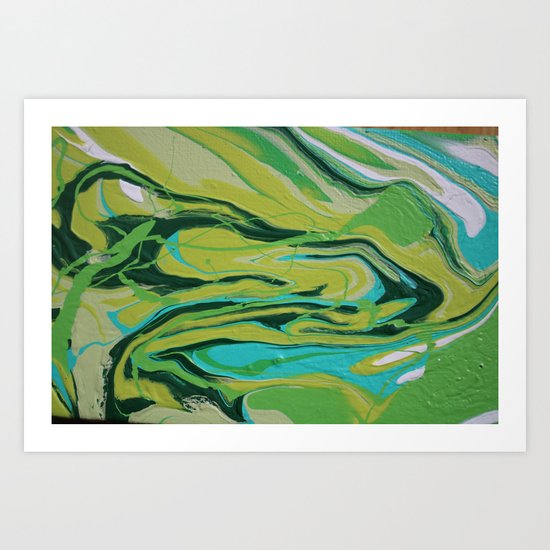 Mint Art Print