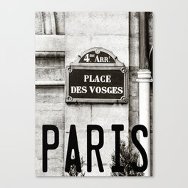 France, Paris Canvas Print