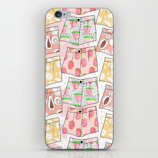 Fruity Pants Pattern iPhone & iPod Skin