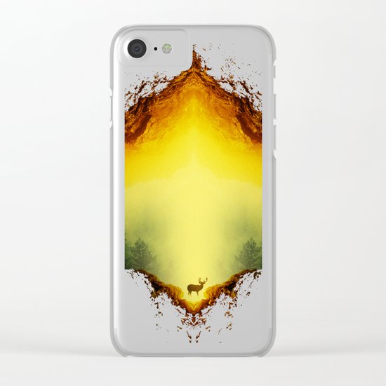 Oh Deer Clear iPhone Case