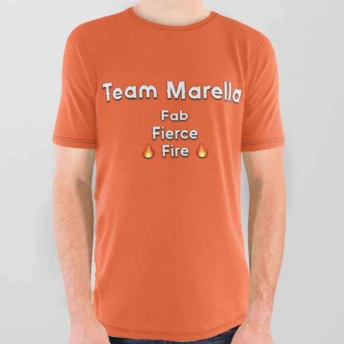 Team Marella All Over Graphic Tee