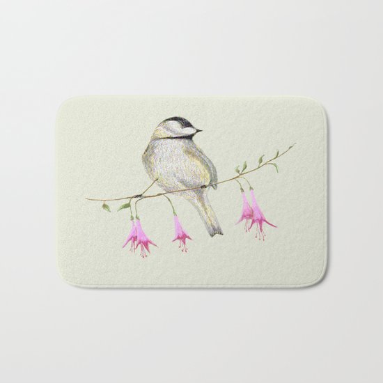 Chickadee Bath Mat
