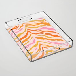Tiger: PATTERN 07 | The Peach Edition Acrylic Tray