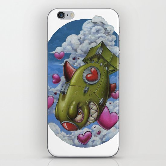 Love Bomb iPhone Skin