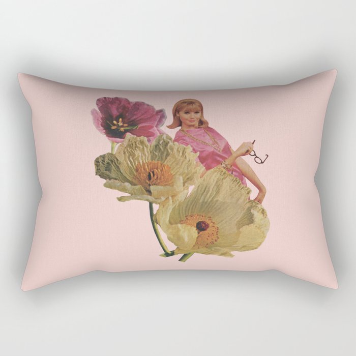 Buy Yourself Flowers Rectangular Pillow