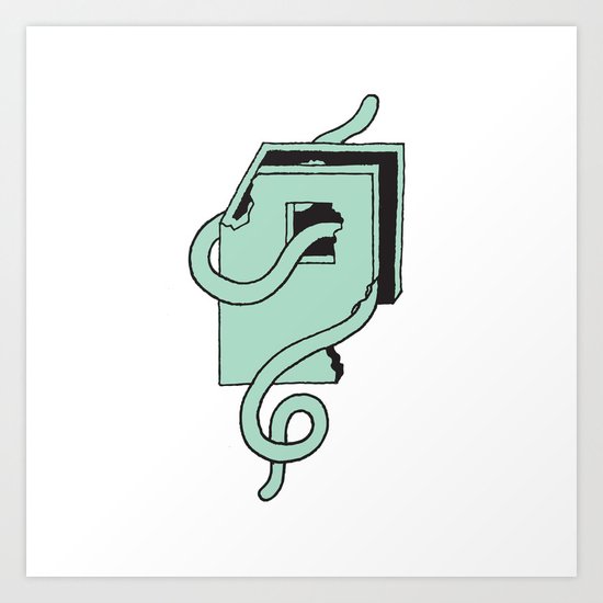 Baltimore Worm Art Print