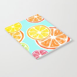  citrus pattern Notebook
