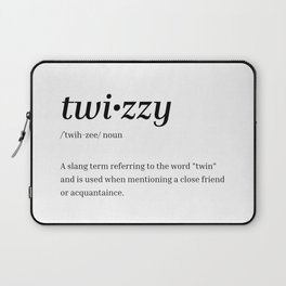 Twizzy Dictionary Definition Hip Hop Humor Laptop Sleeve