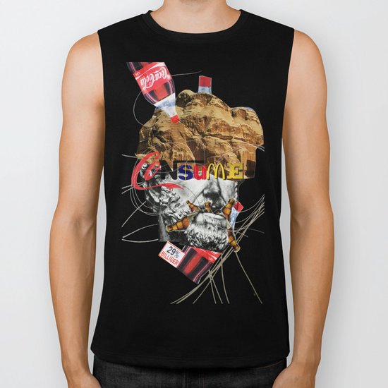 Consume head Biker Tank